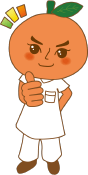 北柏オレンジ鍼灸整骨院のキャラクター
